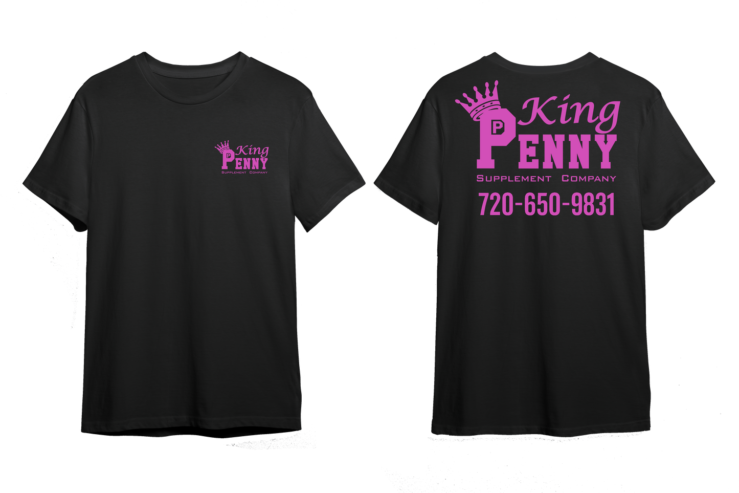 King Penny's Supplement Company T-shirt