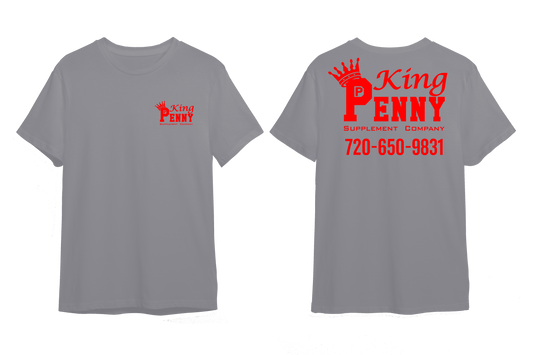 King Penny's Supplement Company T-shirt