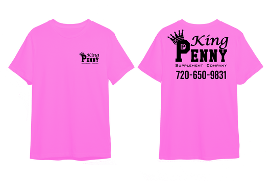 King Penny's Supplement Company T-shirt